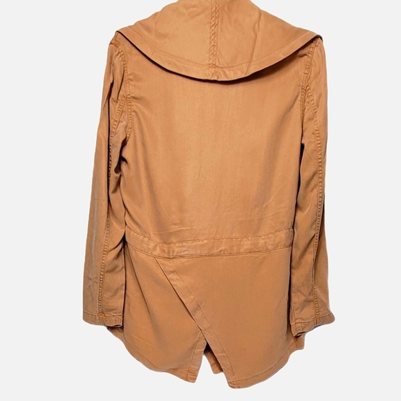 Max Jeans Shawl Tencel Light Almond Jacket sz Small - Picture 3 of 5